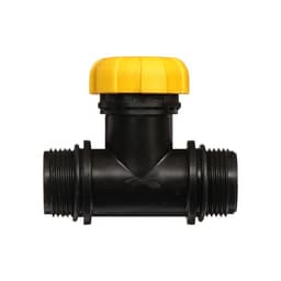 Клапан регулирующий, наружная резьба 3/4", пластик