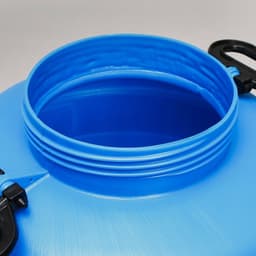 Фляга пищевая, 30 л, горловина 18.5 см, пластиковая, синяя