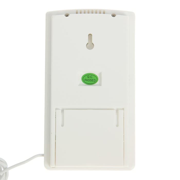 Термометр электронный Luazon LTR-07, 2 датчика температуры, датчик влажности, белый