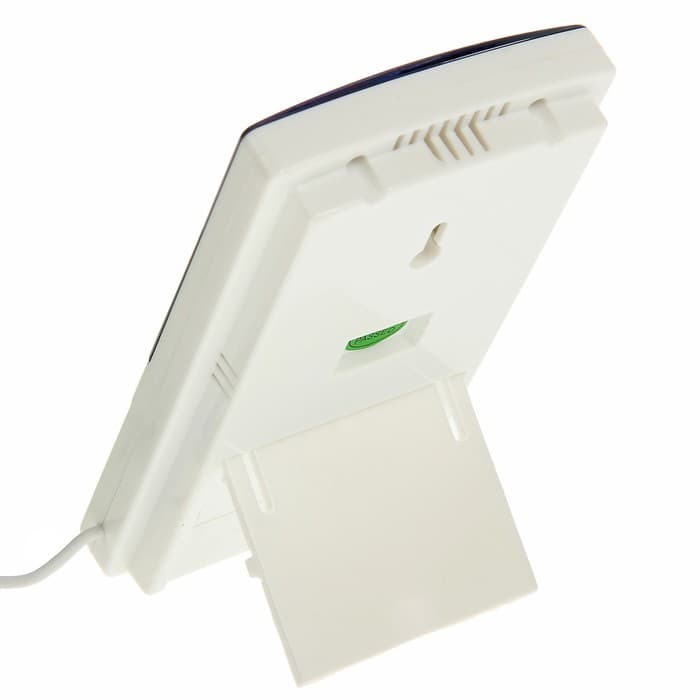 Термометр электронный Luazon LTR-07, 2 датчика температуры, датчик влажности, белый