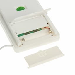 Термометр электронный Luazon LTR-07, 2 датчика температуры, датчик влажности, белый