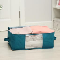 Кофр для хранения вещей «Синеглазка», 49×36×21 см, синий