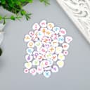 Набор бусин для рукоделия и плетения «Арт Узор. Английские буквы на сердце», 20 г, пластик, 1.2×1.2 см