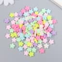 Бусины для творчества пластик «Цветочки пастельных тонов», набор 20 г, 0.9×0.9×0.5 см