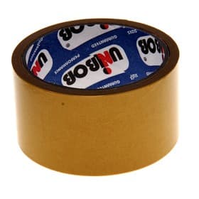 Клейкая лента UNIBOB, двусторонняя, 50 мм × 10 м