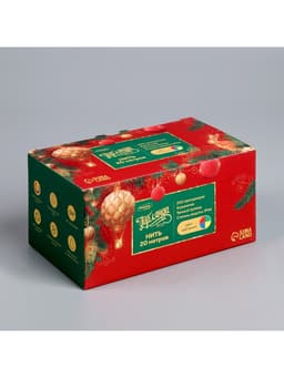 Гирлянда «Нить» 20 м, IP44, тёмная нить, 200 LED, свечение мульти, 8 режимов, 220 В