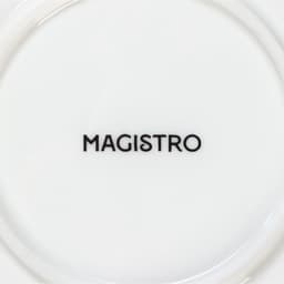 Блюдо фарфоровое сервировочное Magistro «Рыбка Бланш», 28×20 см, белое