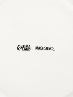 Блюдо для запекания Magistro «Флора», d=15 см, фарфор, белое