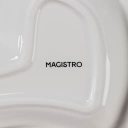 Менажница Magistro «Сердца Бланш», d=30 см, 4 ячейки, фарфор, белая