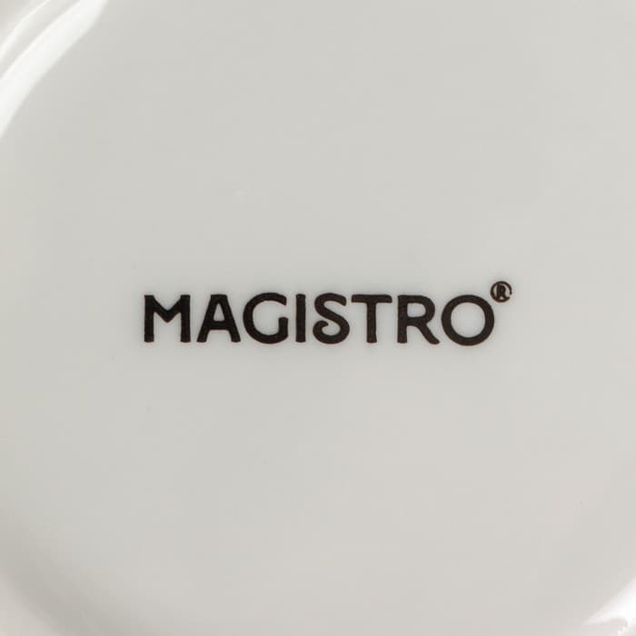 Чайник заварочный Magistro «Бланш», 600 мл, фарфор, белый