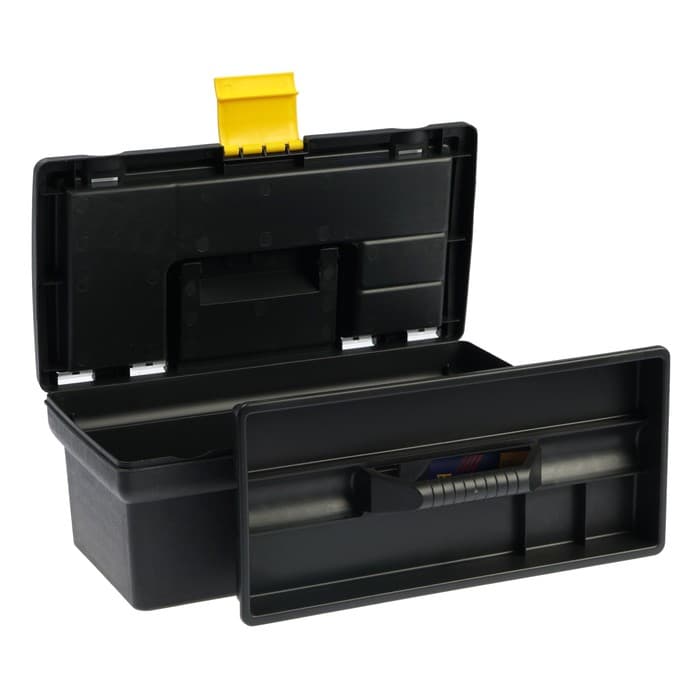 Ящик для инструмента ТУНДРА, 13", 330×175×125 мм, пластиковый, органайзер