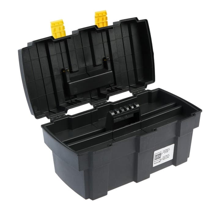 Ящик для инструмента ТУНДРА, 13", 330×177×155 мм, пластиковый, подвижный лоток