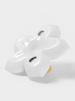 Менажница 5 ячеек Magistro «Голубка», 15.5×6.5, керамика, белая с золотом