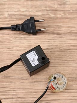 Фонтан настольный «Цветущий сад», 12×20 см, с подсветкой