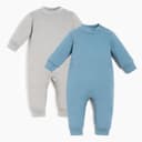 Комбинезоны детские «Крошка Я» BASIC LINE, набор 2 шт., рост 68-74 см