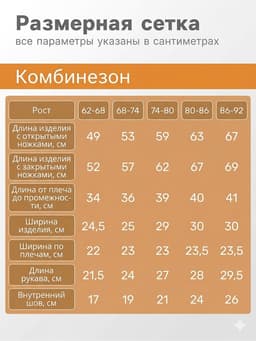 Комбинезон для мальчика «Крошка Я» Daddy's boy, рост 62-68 см