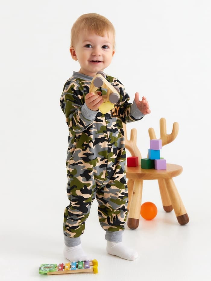 Комбинезон Крошка Я Daddy's boy, рост 74-80 см