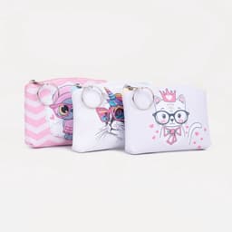 Кошелёк детский «Кошки и собаки» Выбражулька, маленький, монетница, МИКС