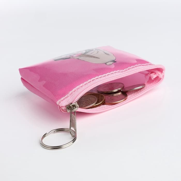 Кошелёк детский «Котики и мопсики» Выбражулька, маленький, монетница, МИКС