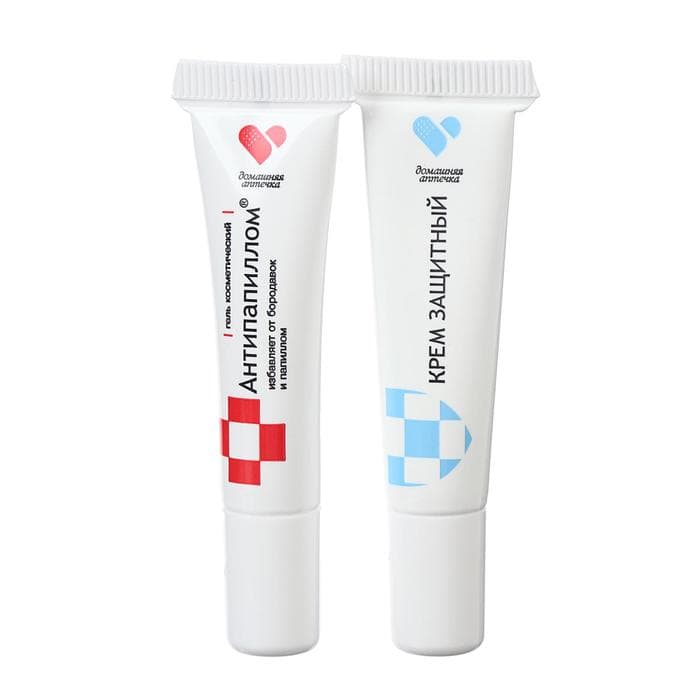 Комплекс средств Антипапиллом гель 5 мл + крем защитный 5 мл