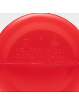 Бутылка для соуса, 450 мл, 6.5×20 см, пластик, красная