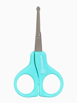 Ножницы маникюрные, детские, закругленные кончики, Крошка Я, бирюзовый