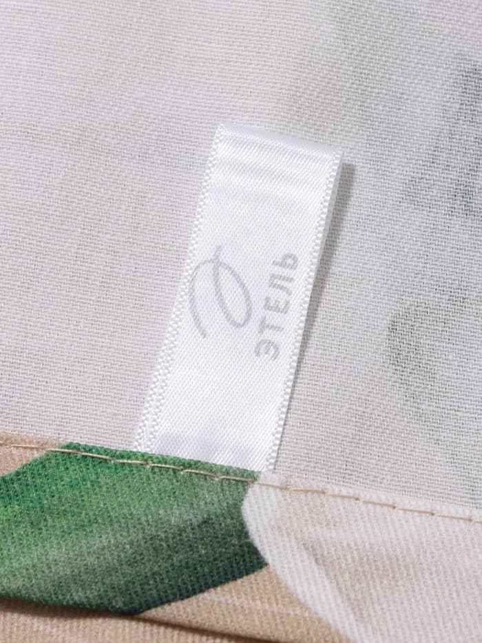 Дорожка на стол «Этель. Белые тюльпаны», 40×149 см, 100% хлопок, саржа 190 г/м², бежевая