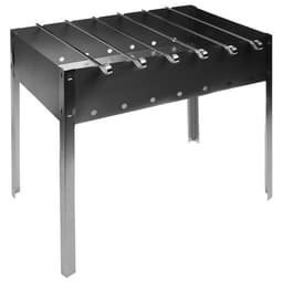 Мангал maclay «Стандарт», 6 шампуров, 50×30×50 см, металлический, разборный