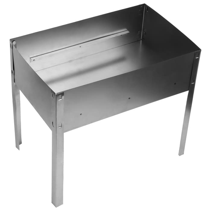 Мангал - коптильня maclay «Эконом», без шампуров, 40×25×40 см, металлический, разборный