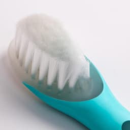 Расчёска детская, щётка для волос в наборе «Мишка Принц», бирюзовый