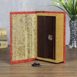 Шкатулка книга - сейф «Государственная служба», дерево, с замком, 21×13×5 см