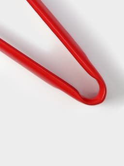 Щипцы кухонные Доляна «Яркость», 24×4.5 см, нержавеющая сталь, 201 марка стали, красные