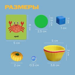 Большой набор «Для сортировки», 6 в 1, 3+