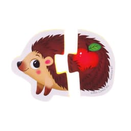 Пазлы мягкие для малышей Крошка Я «Лесные зверята», 5 пазлов, от 1 года