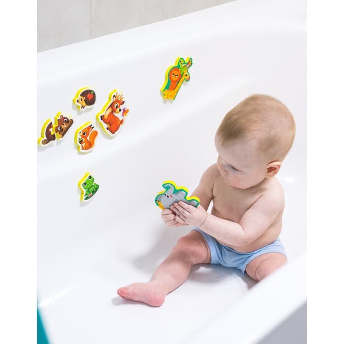 Пазлы мягкие для малышей Крошка Я «Лесные зверята», 5 пазлов, от 1 года