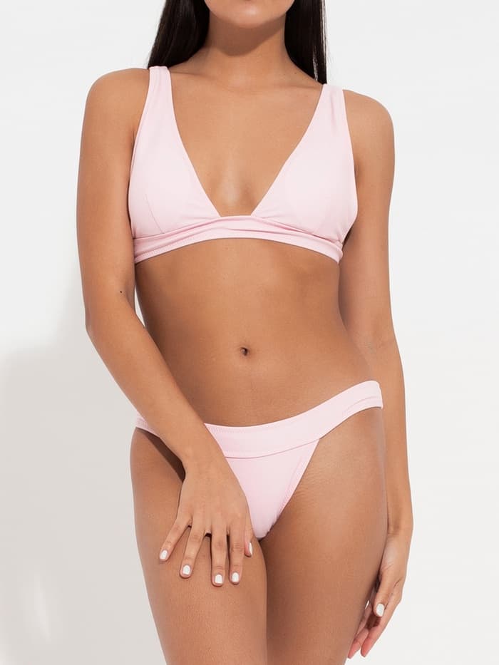 Купальник женский раздельный MINAKU «Fruity girl», размер 48, цвет жемчужный