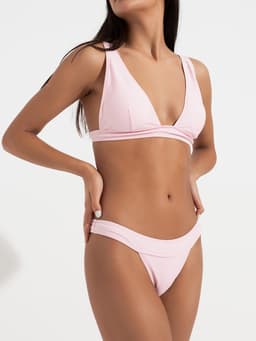 Купальник женский раздельный MINAKU «Fruity girl», размер 48, цвет жемчужный