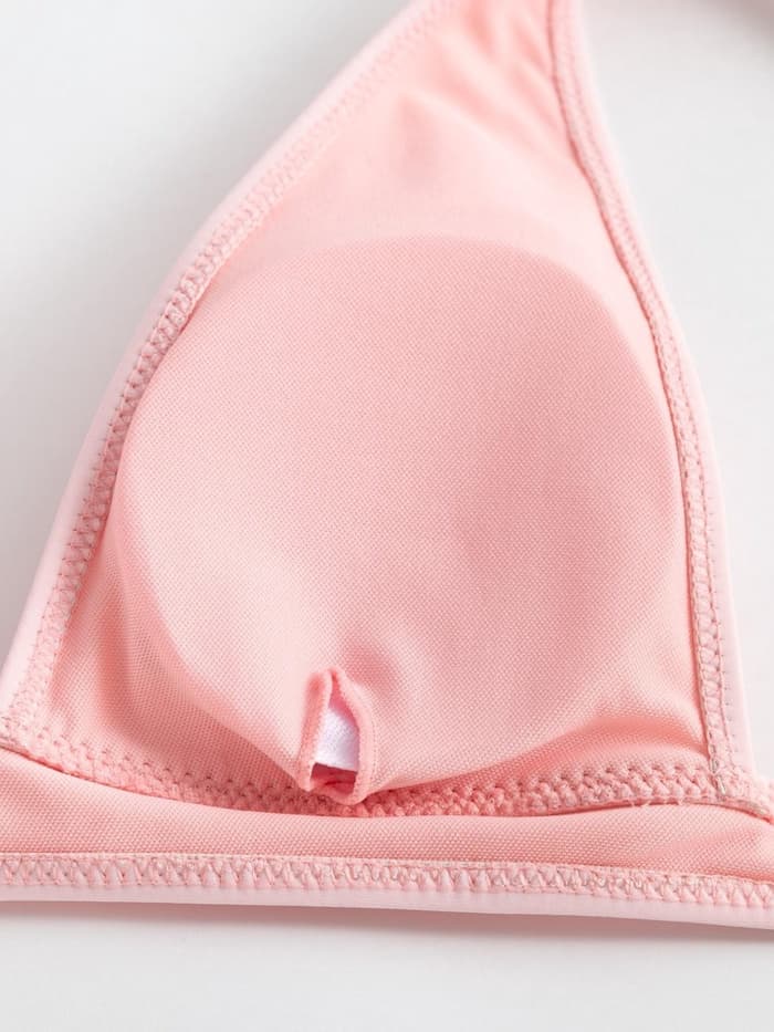 Купальник женский раздельный MINAKU «Fruity girl», размер 48, цвет жемчужный