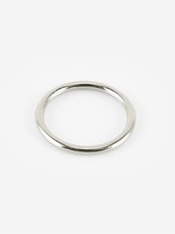 Кольцо для бретелей, металлическое, 10 мм, 20 шт., цвет серебряный