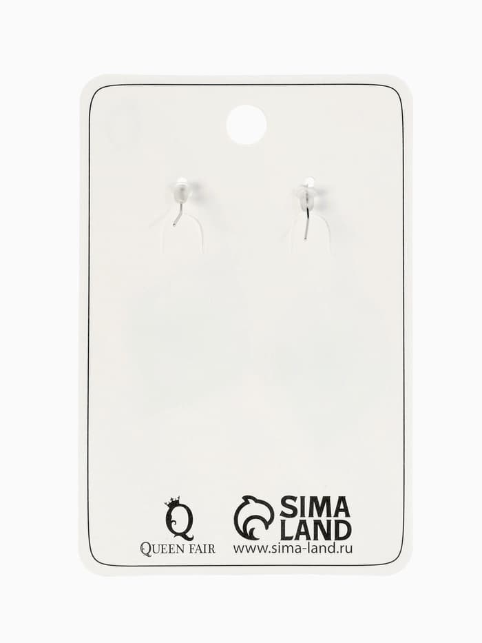 Серьги ассорти «Капля» изящность, ажурная, цвет чёрный в чернёном серебре