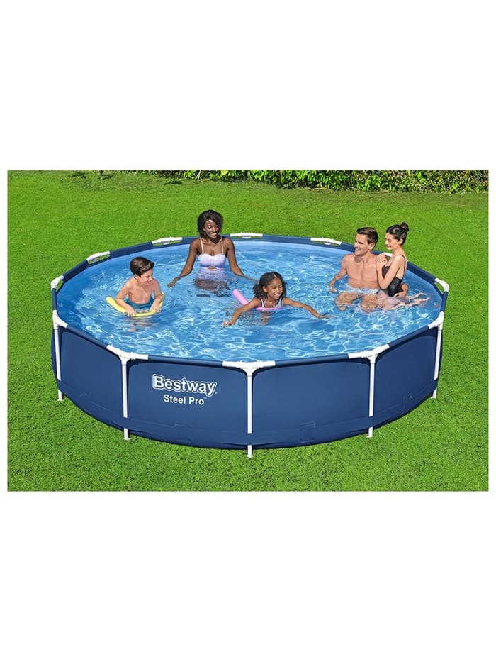 Бассейн каркасный Steel Pro, 366×76 см, круглый, 56706 Bestway