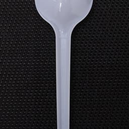 Ложки одноразовые Мистерия, набор 12 шт., пластик, 16.5 см, столовые, белые