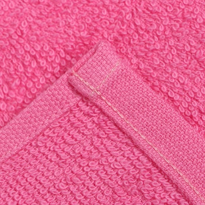 Салфетки махровые декоративные «Этель», 4 шт., 30×30 см, хлопок 100%, жёлтые/розовые