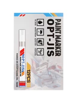 Маркер-краска Calligrata, лаковый, чёрный, узел 4 мм, ширина линии 2.5 мм