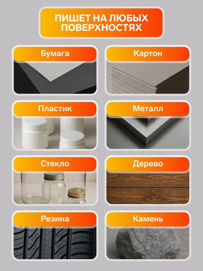 Маркер-краска, лаковый наконечник, пулевидный 4 мм, ширина линии 2.5 мм, красная, цена за 1 штуку