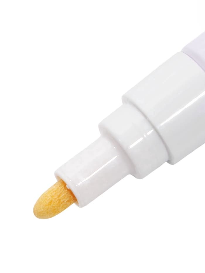 Маркер-краска Calligrata, лаковый, белый, узел 4 мм, ширина линии 2.5 мм