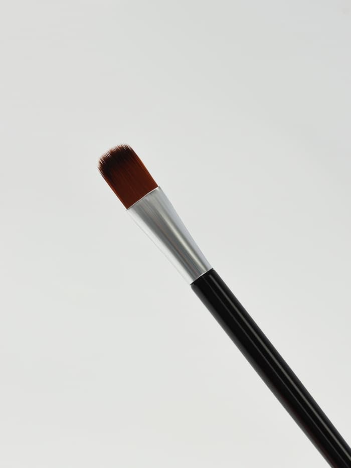 Набор для макияжа, 6 предметов, чёрный, бежевый