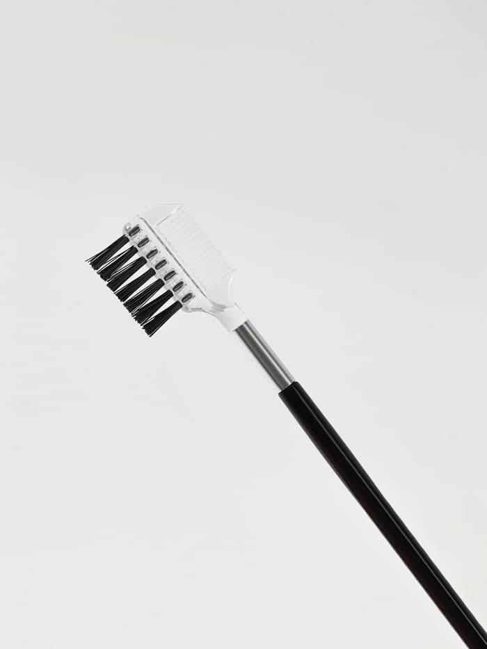 Набор для макияжа, 6 предметов, чёрный, бежевый