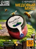 Медовый мусс «Марь&Яжъ», с черникой, 30 г
