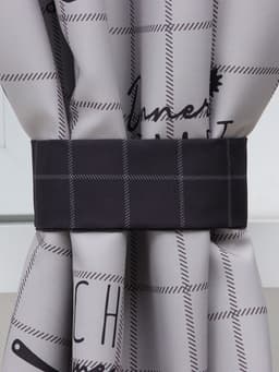 Шторы для кухни с подхватами «Этель» Homemade, 170×145 см, комплект - 2 шт.